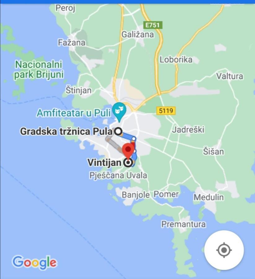 Cave With Free Parking Apartment Pula Exterior foto
